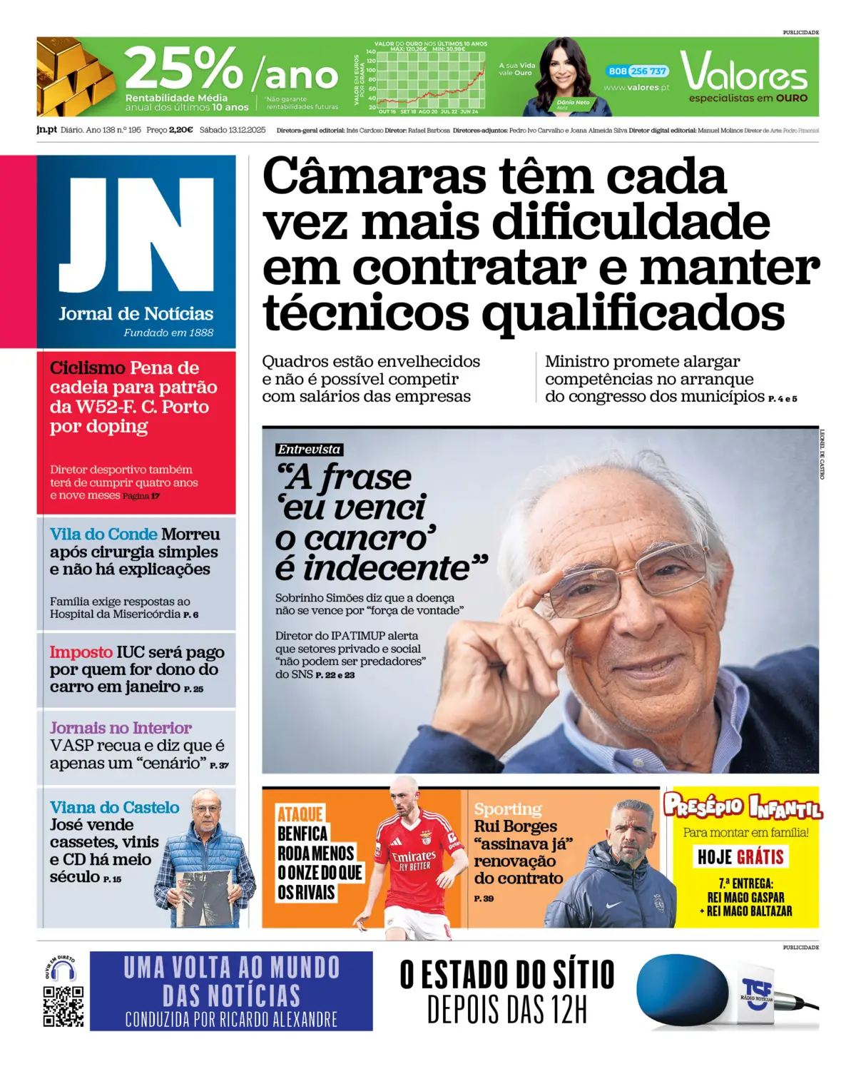 Capa da última edição