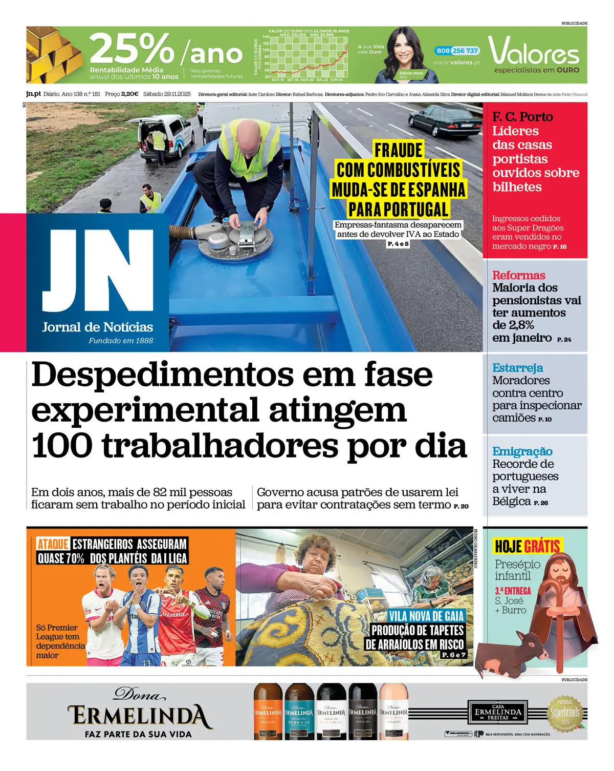 Capa da última edição