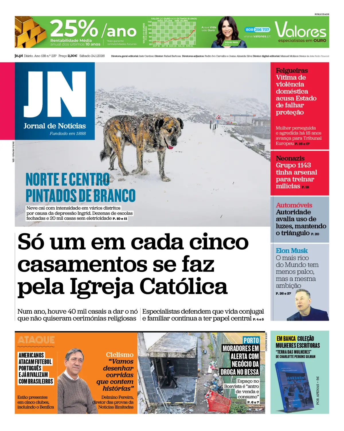 Capa da última edição