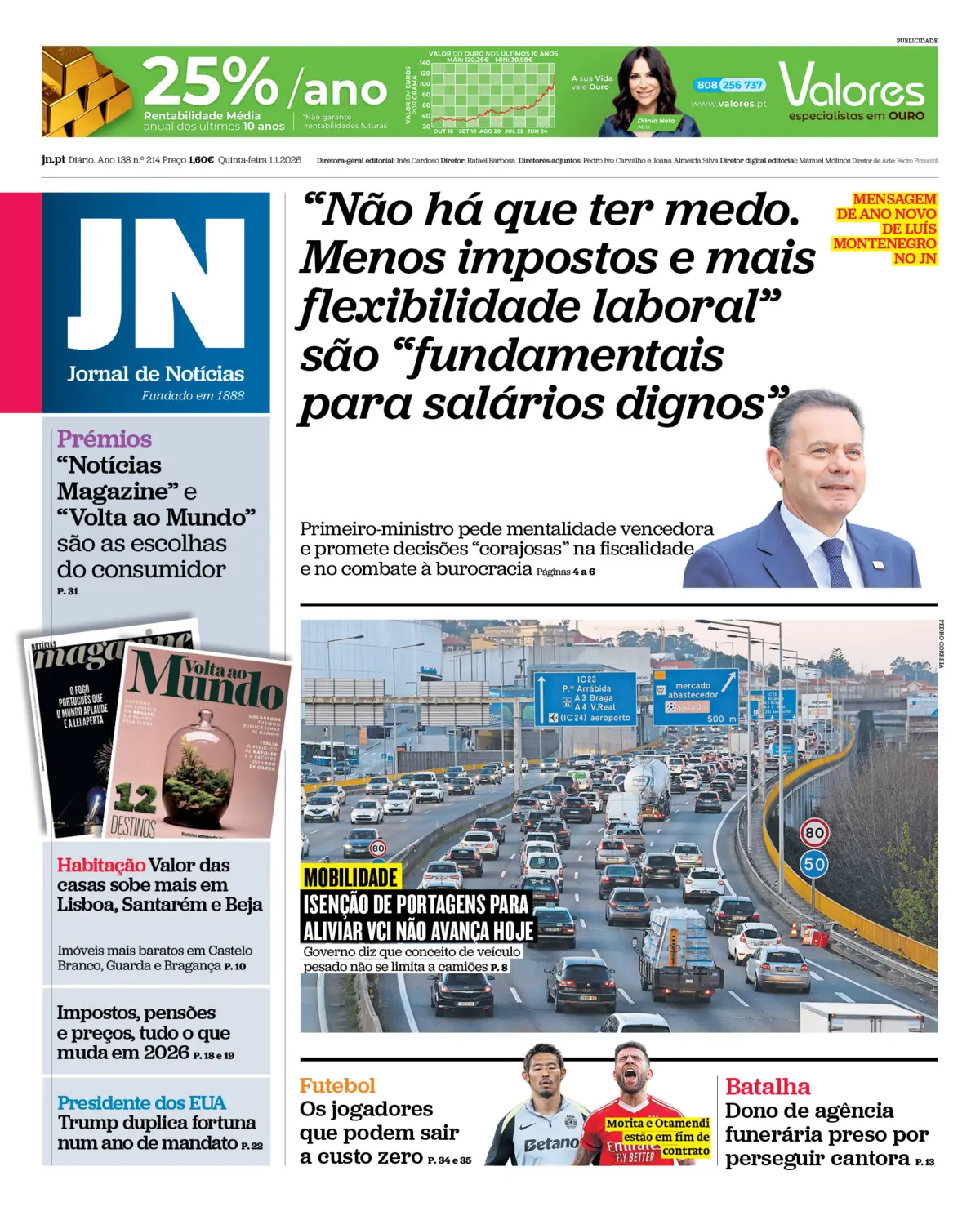 Capa da última edição