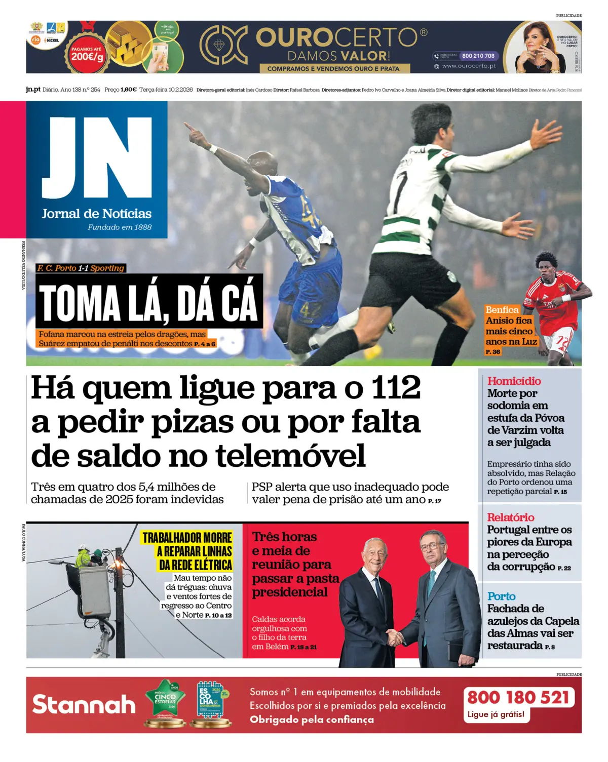 Capa da última edição
