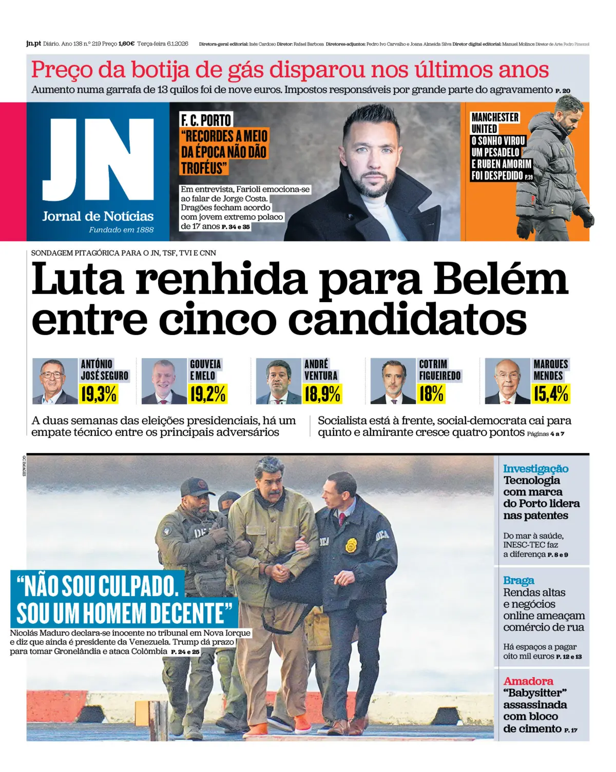 Capa da última edição