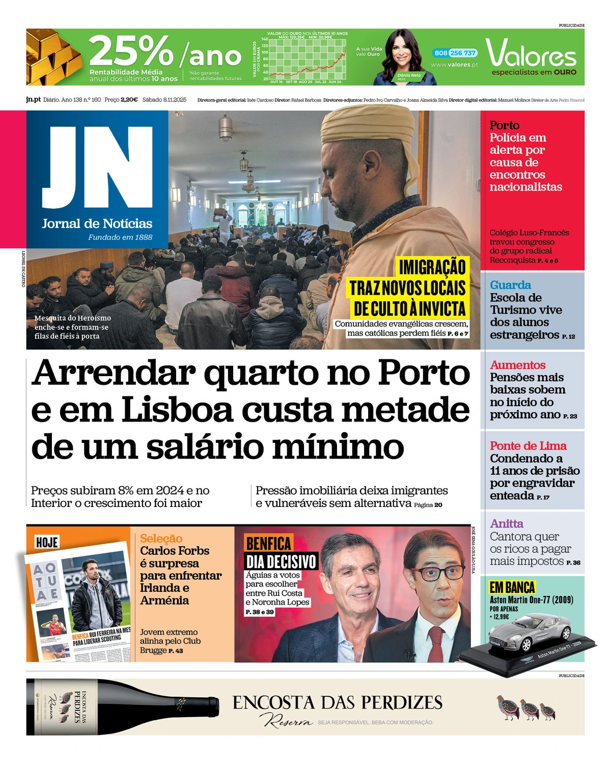 Capa da última edição