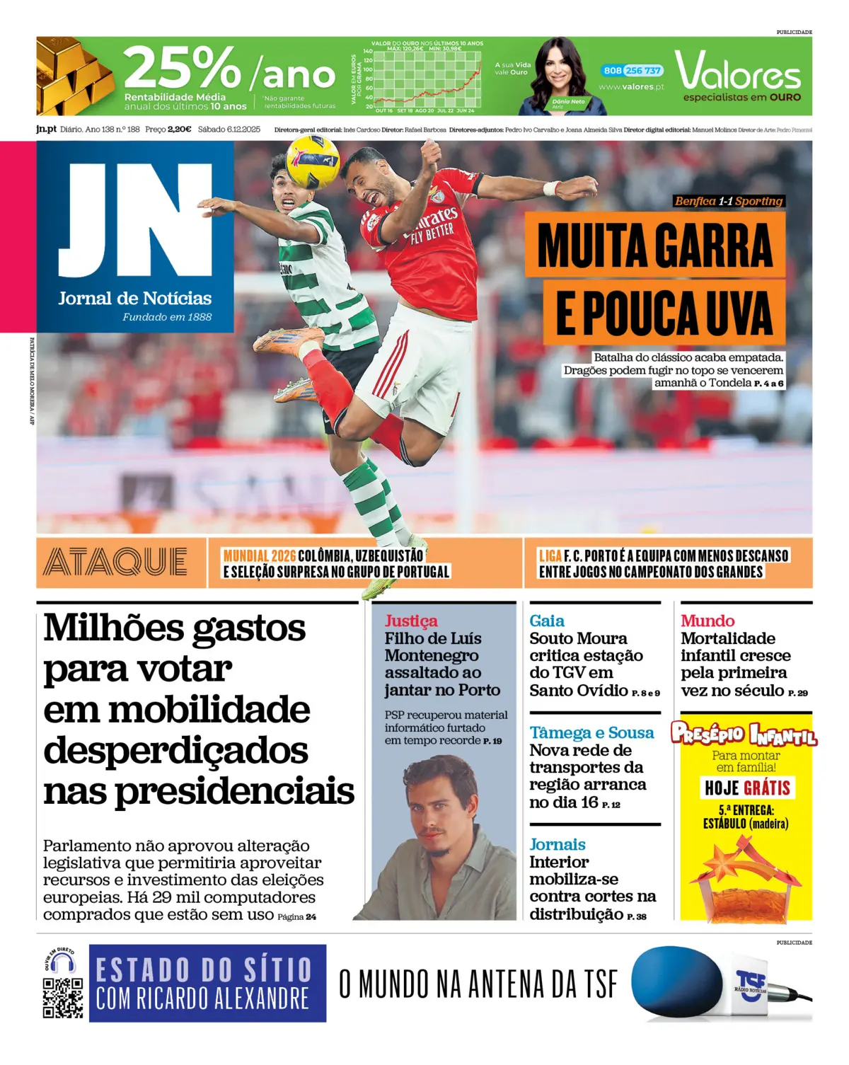 Capa da última edição