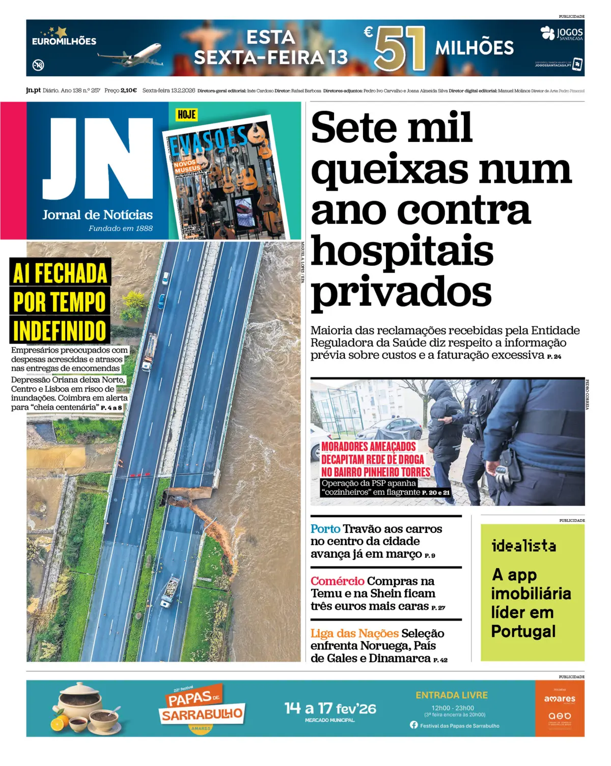 Capa da última edição