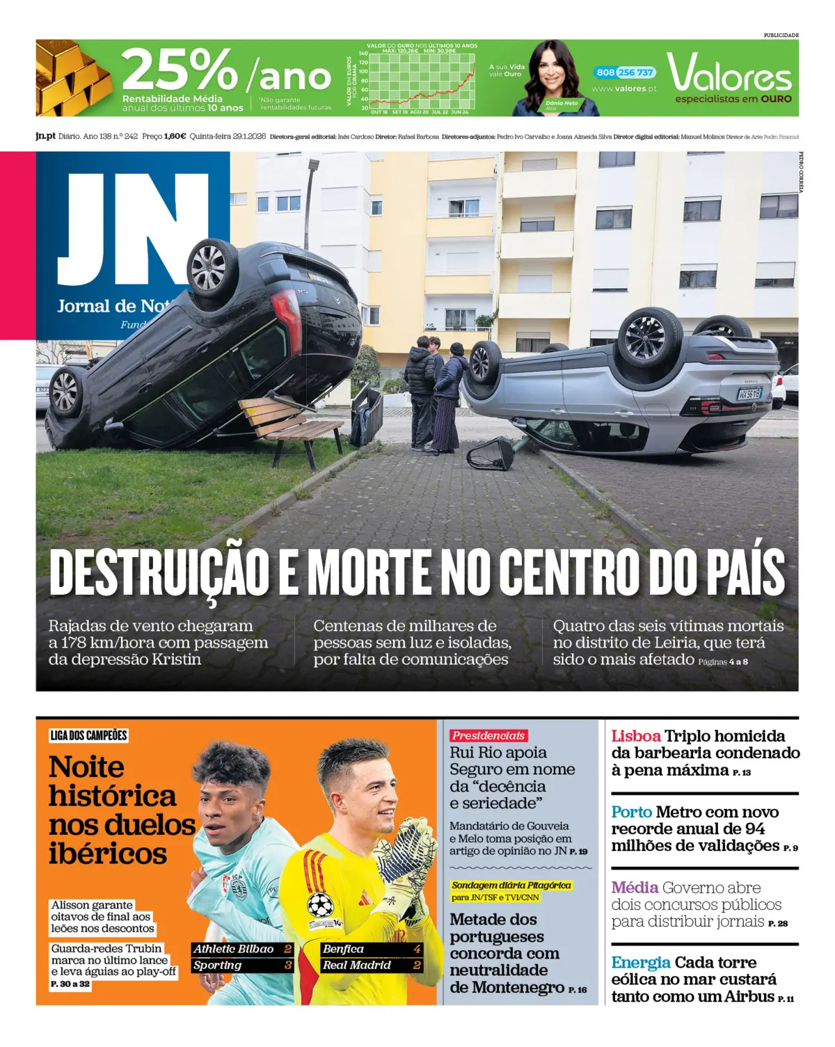 Capa da última edição
