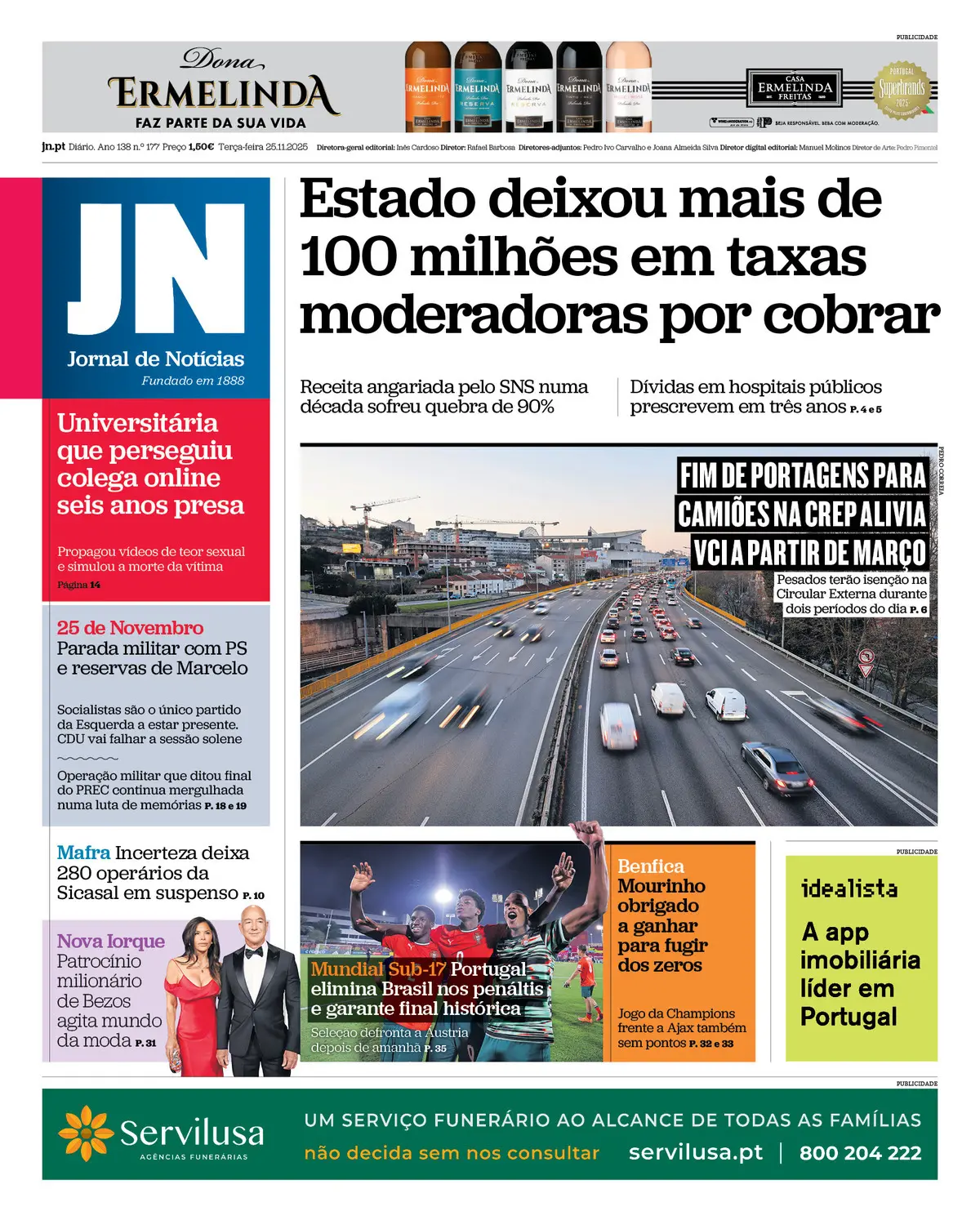 Capa da última edição