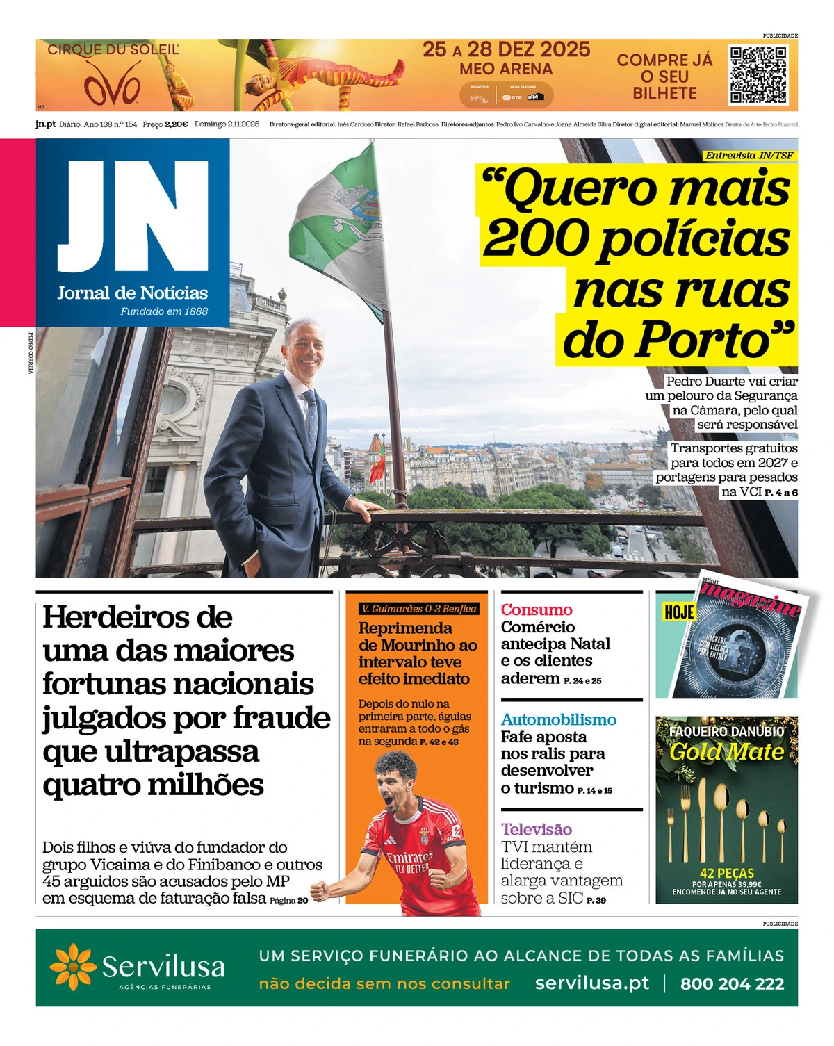Capa da última edição