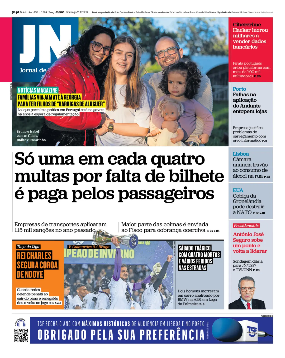 Capa da última edição