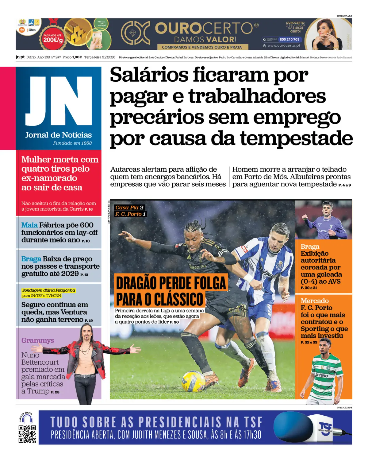 Capa da última edição