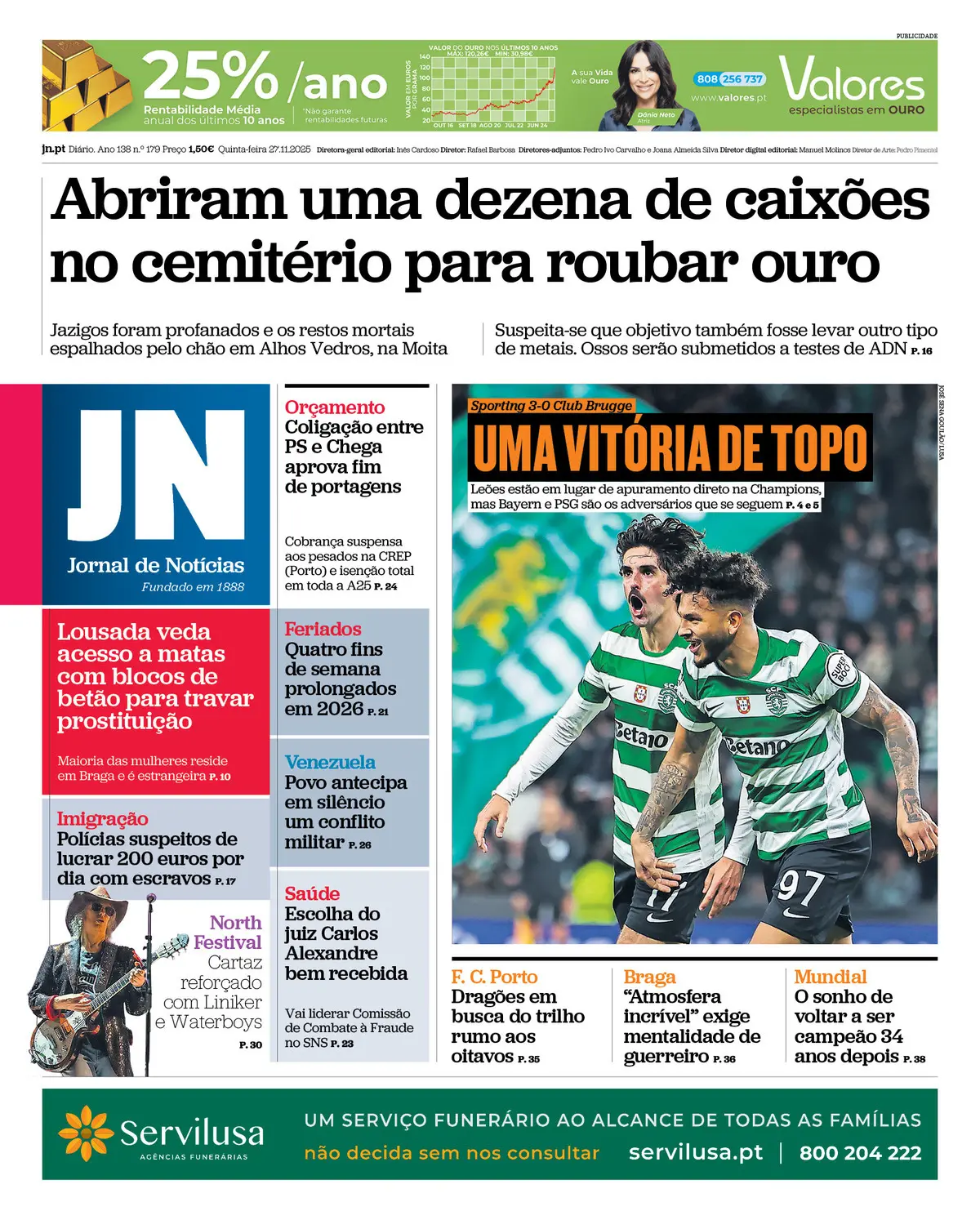 Capa da última edição