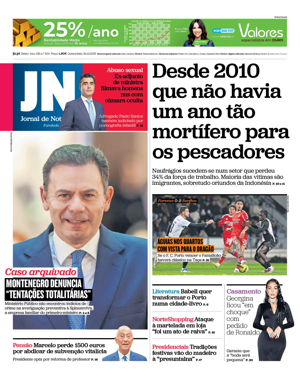 Capa da última edição
