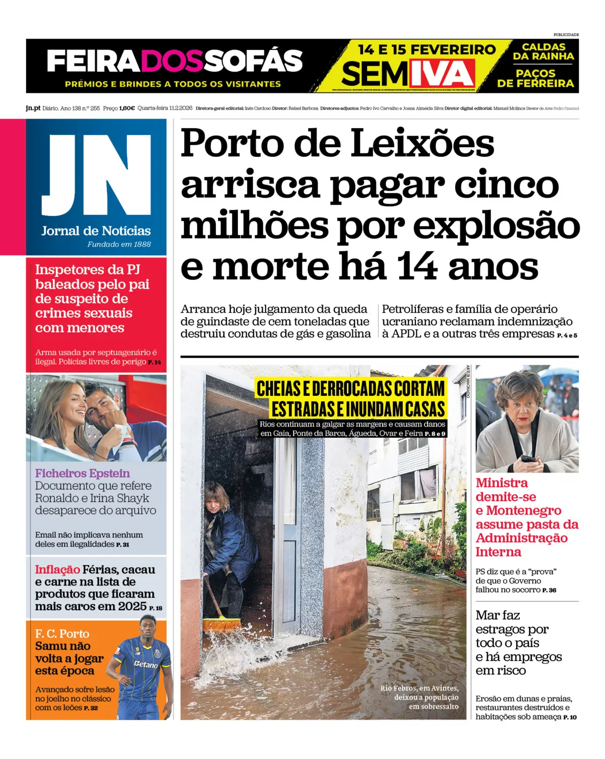 Capa da última edição