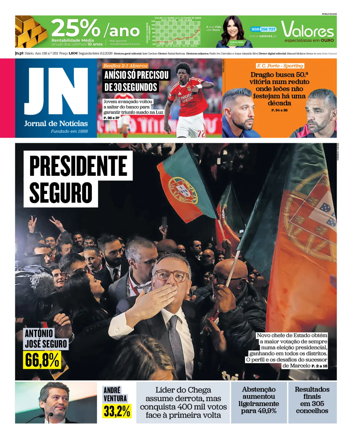 Capa da última edição