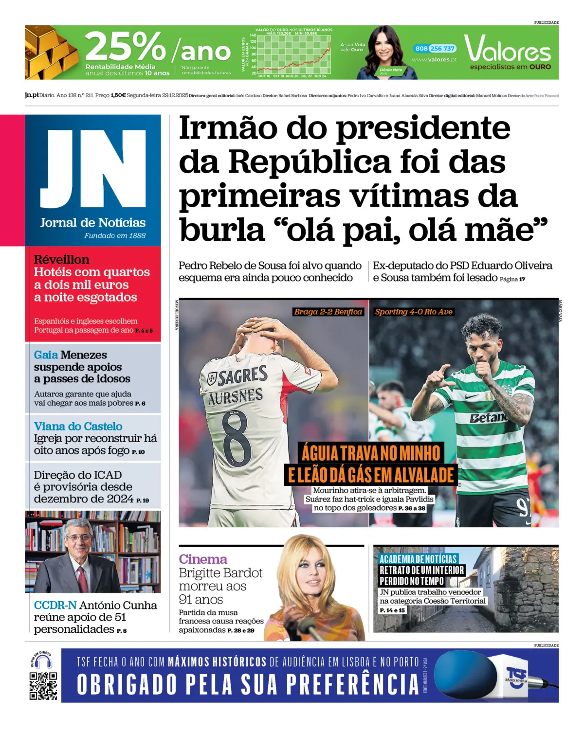 Capa da última edição