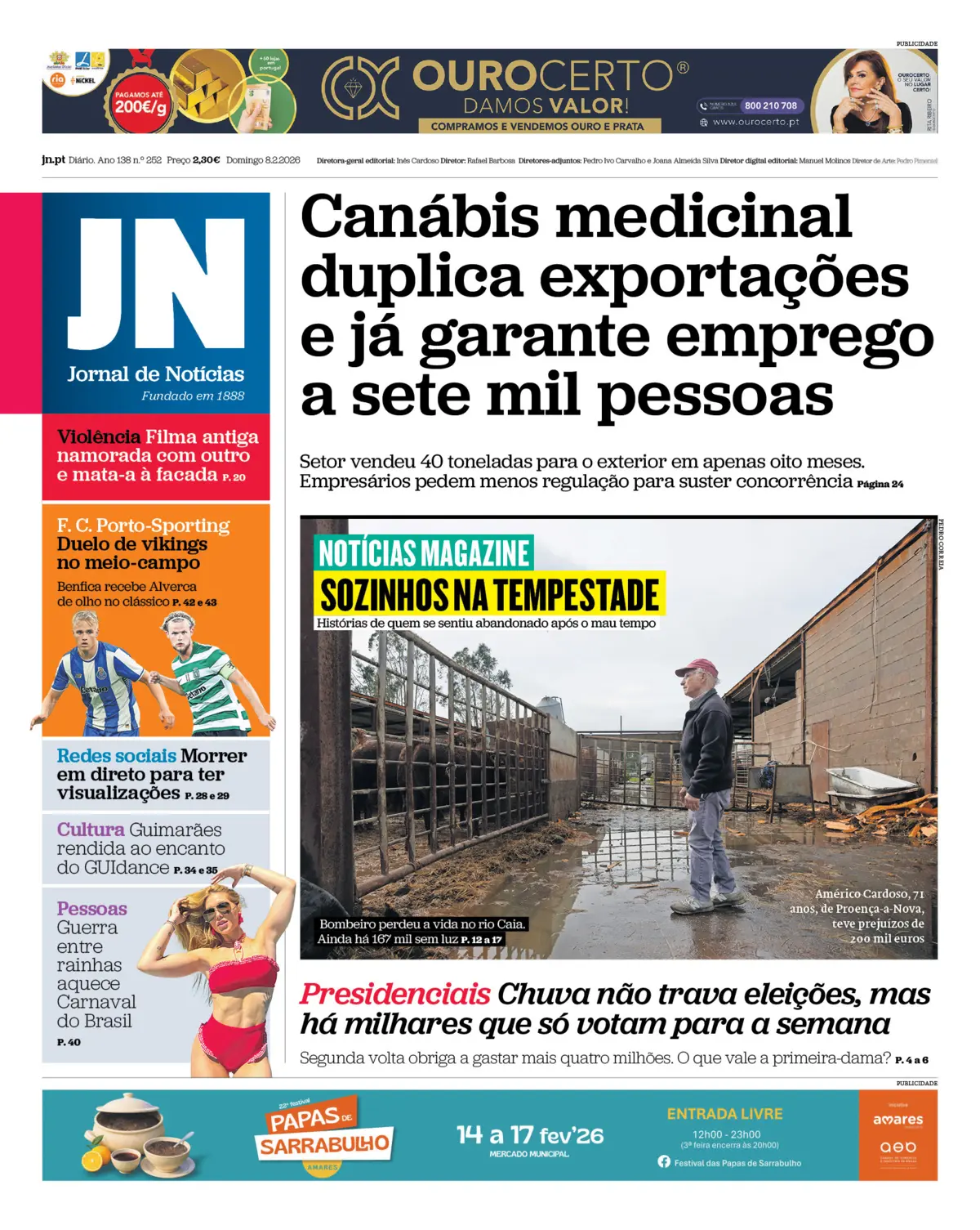 Capa da última edição