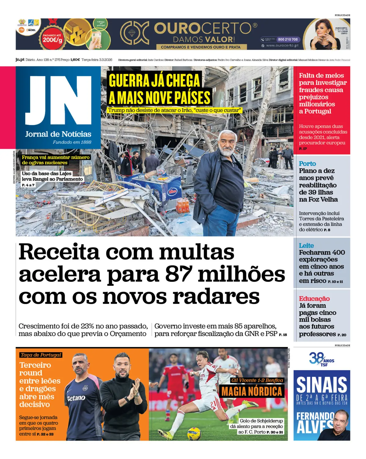 Capa da última edição
