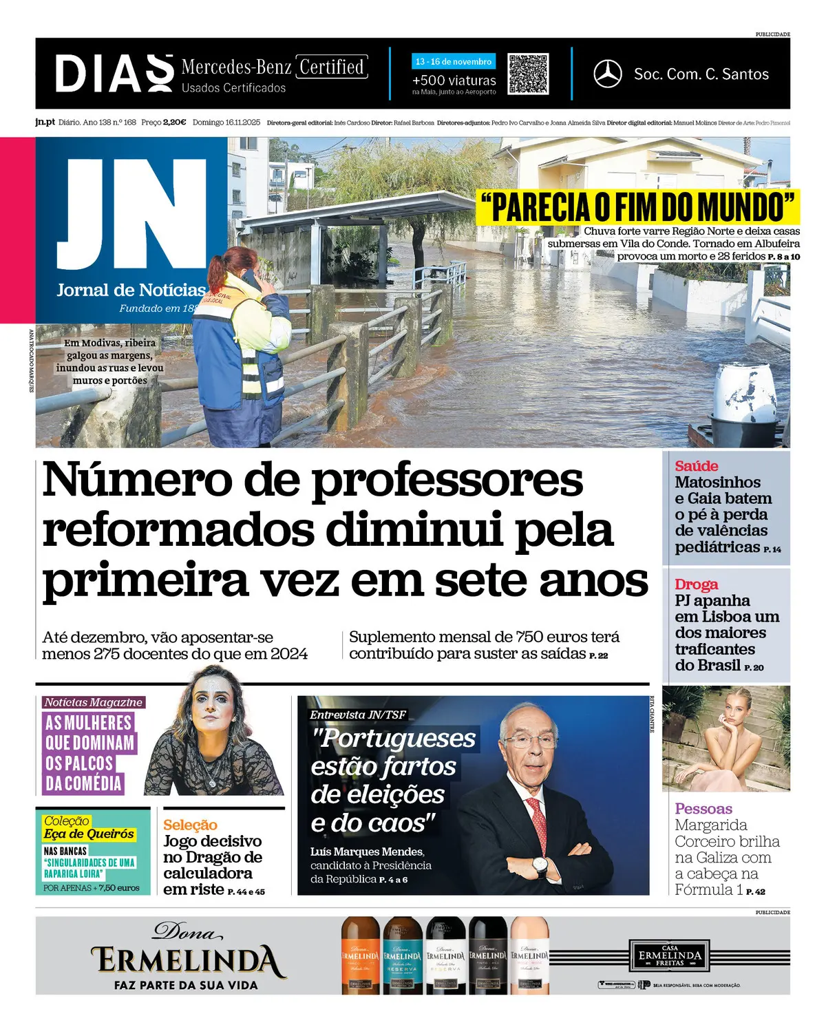 Capa da última edição