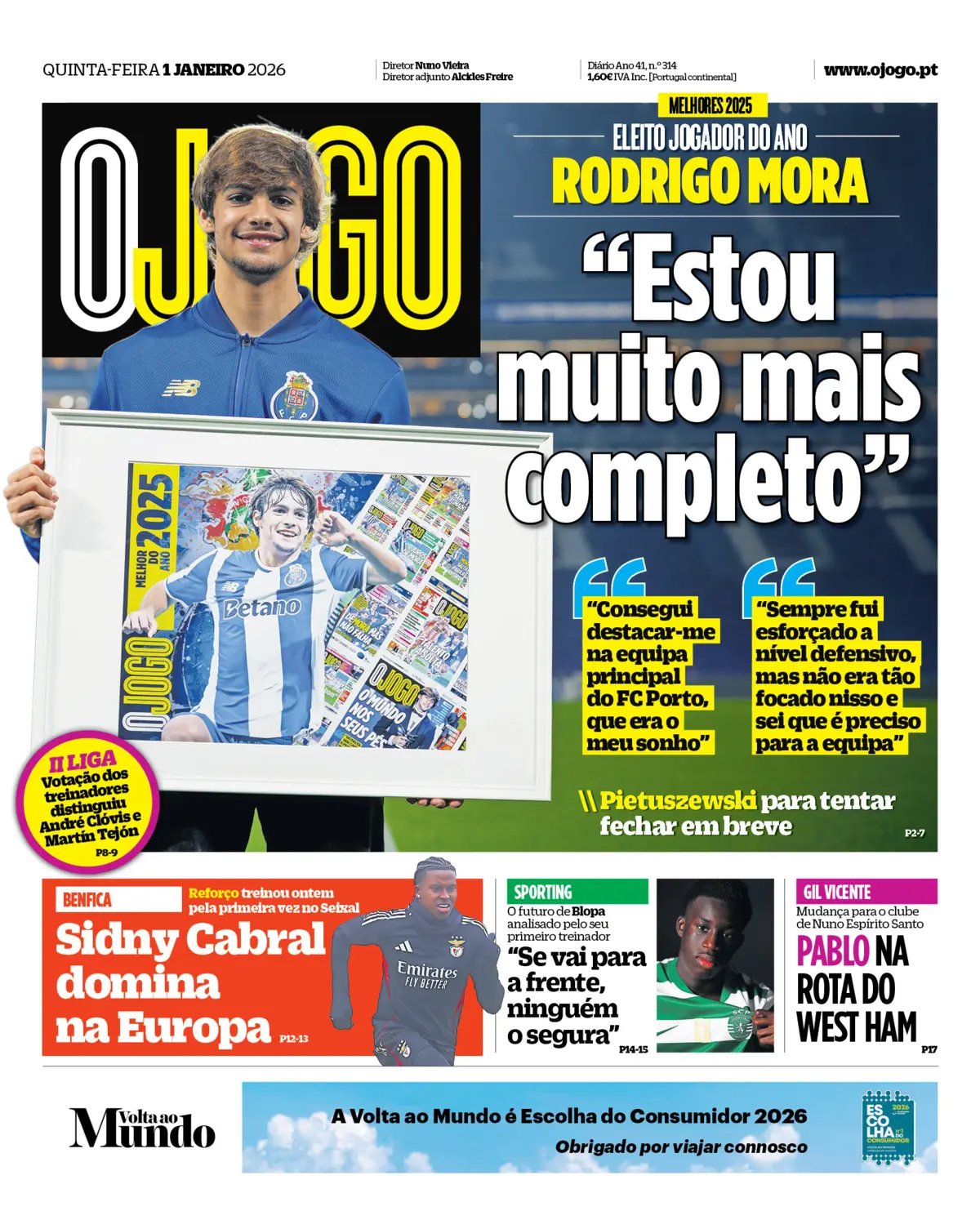 Capa da última edição