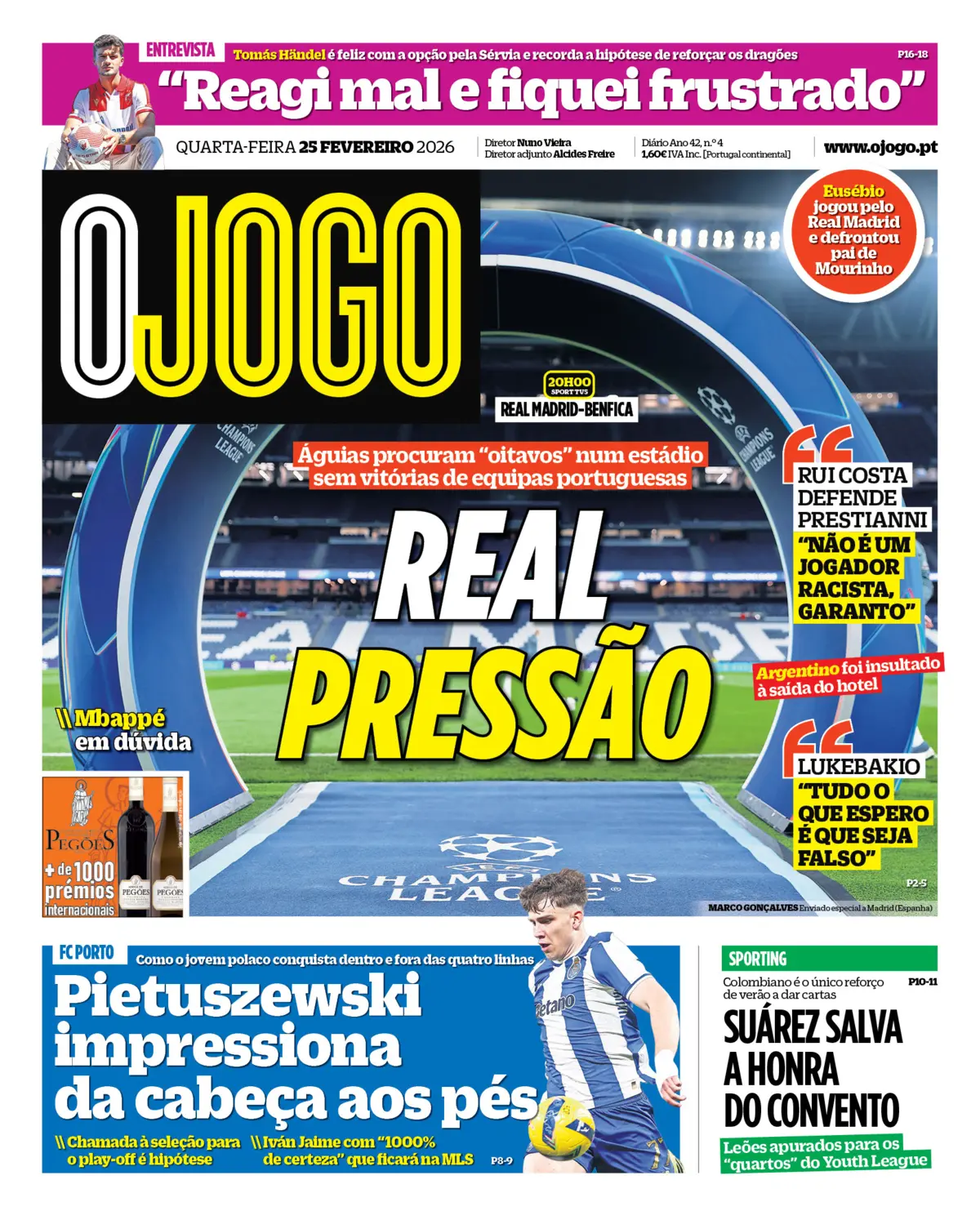 Capa da última edição