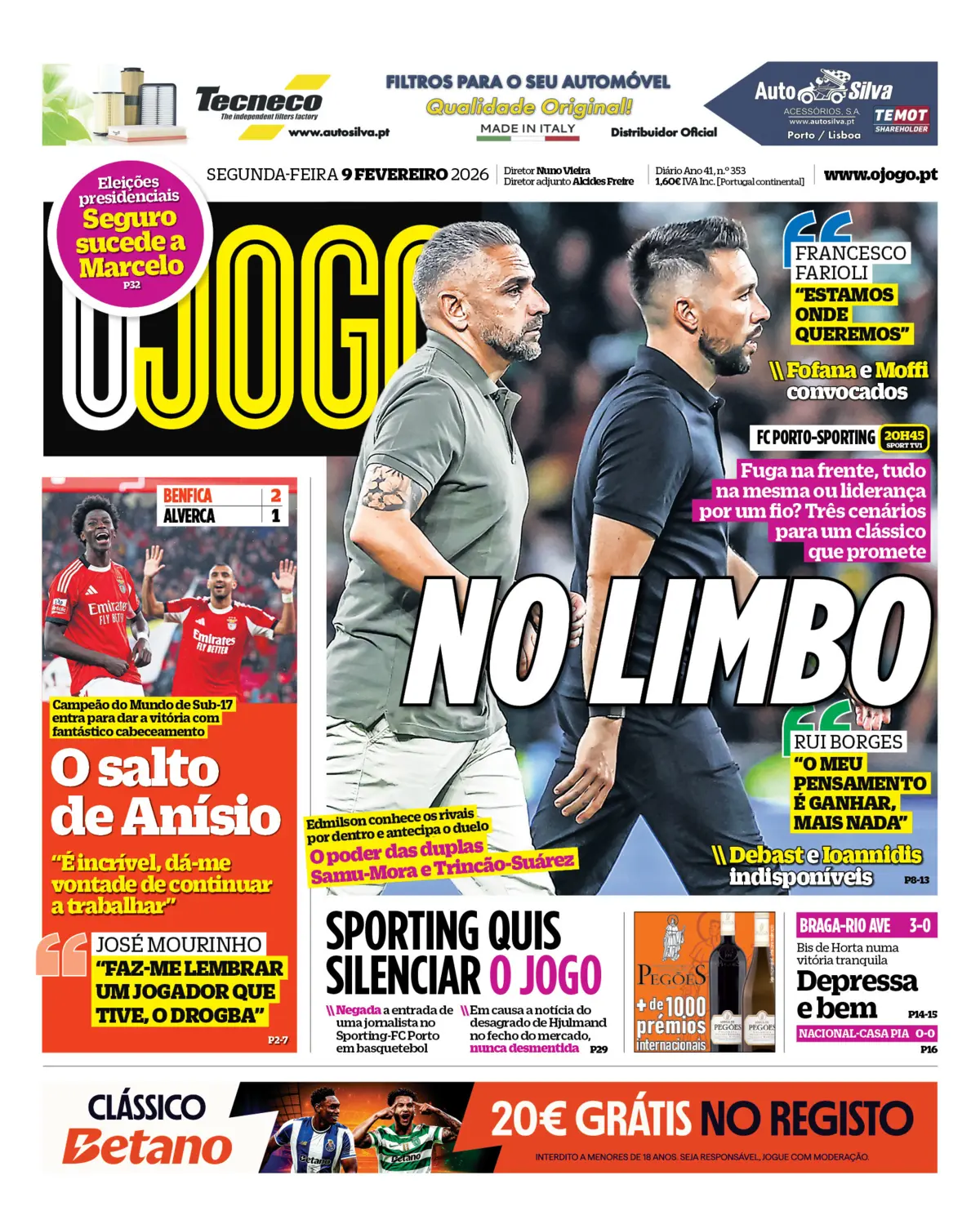 Capa da última edição