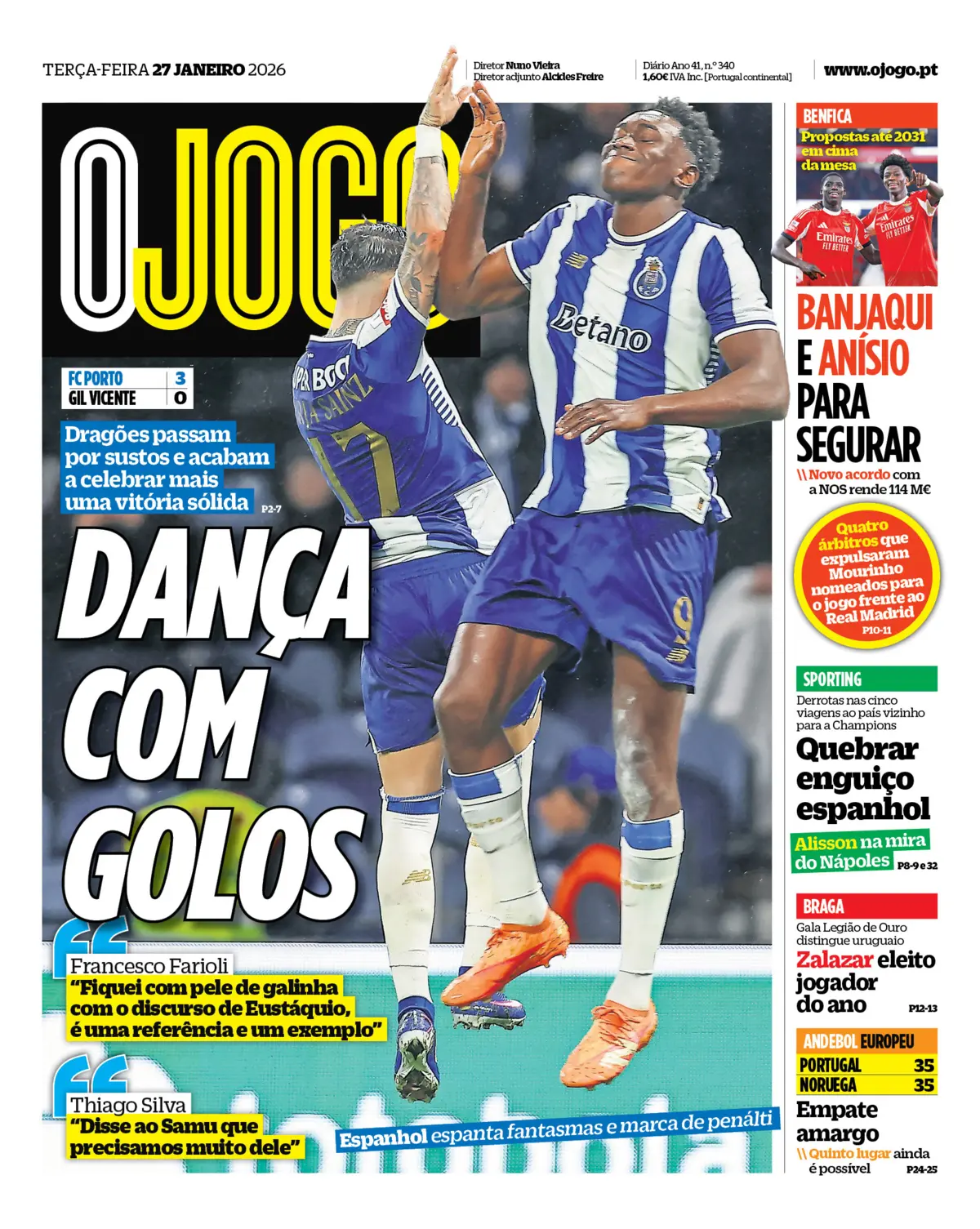 Capa da última edição