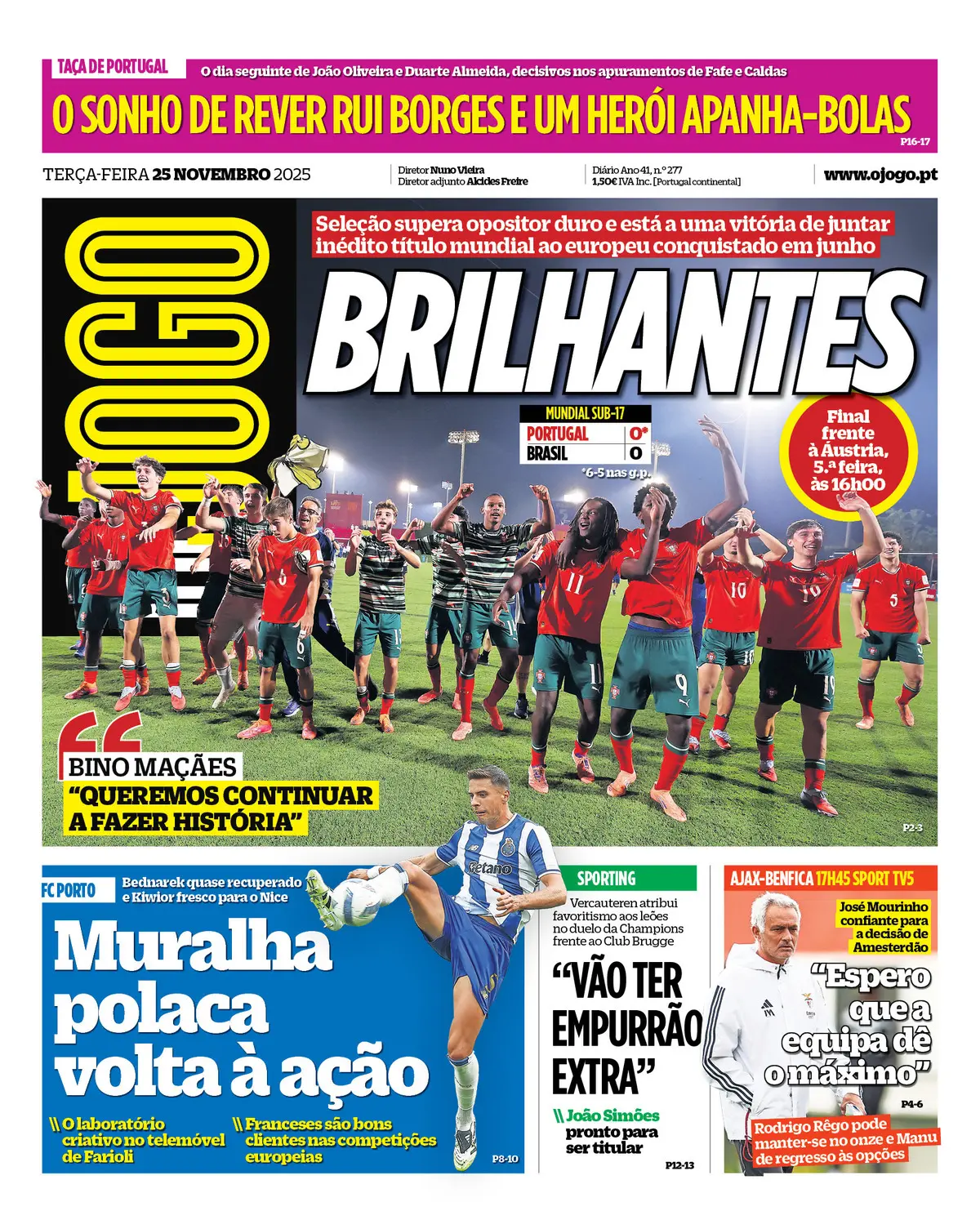 Capa da última edição