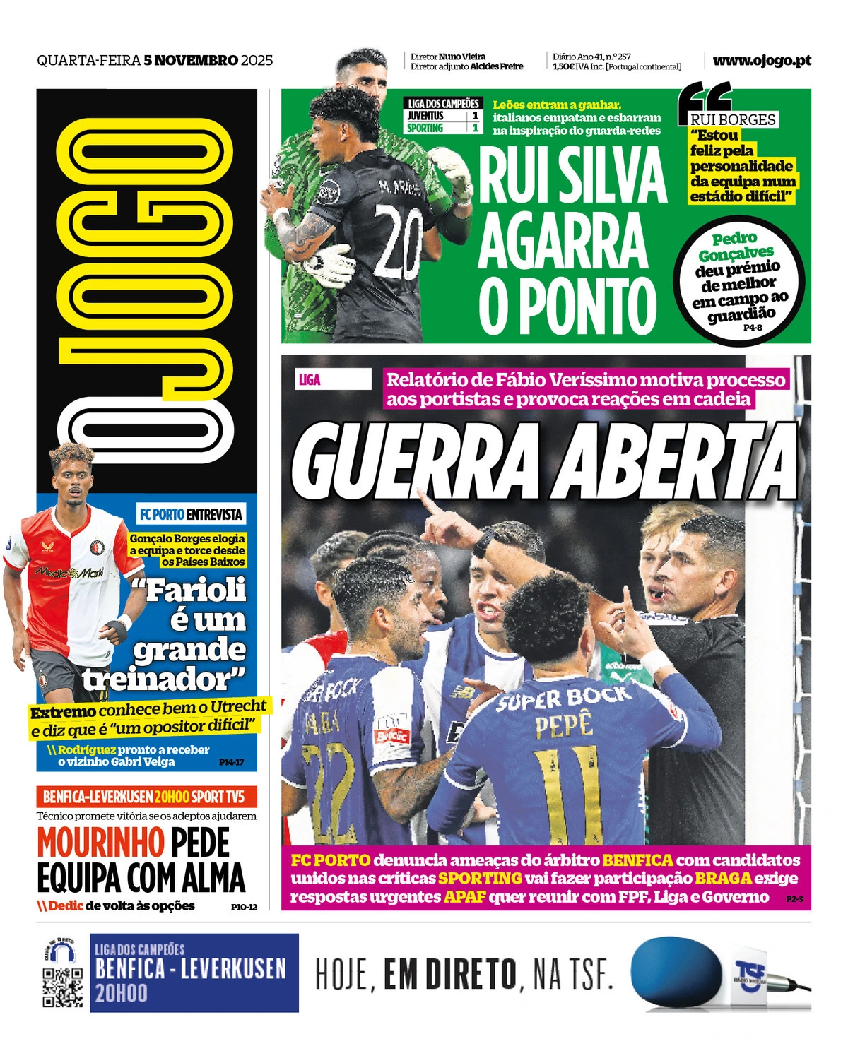 Capa da última edição