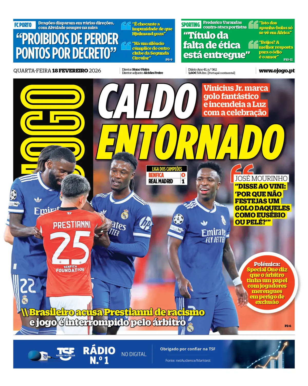 Capa da última edição