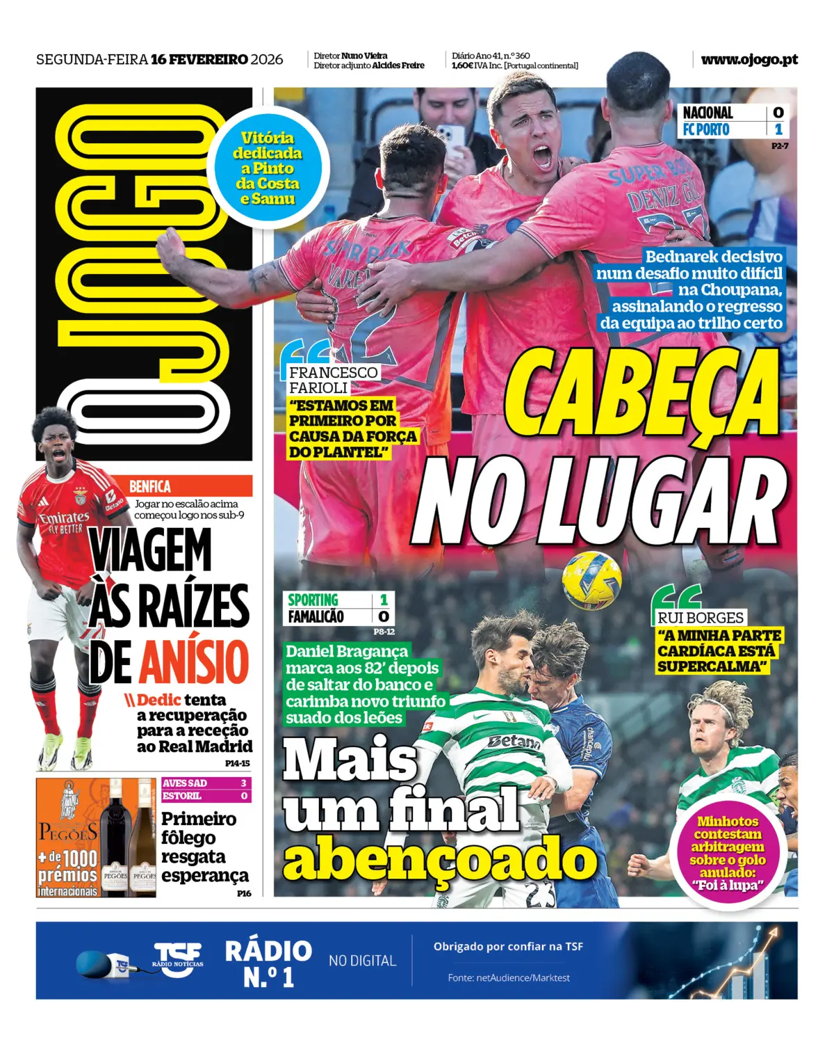 Capa da última edição