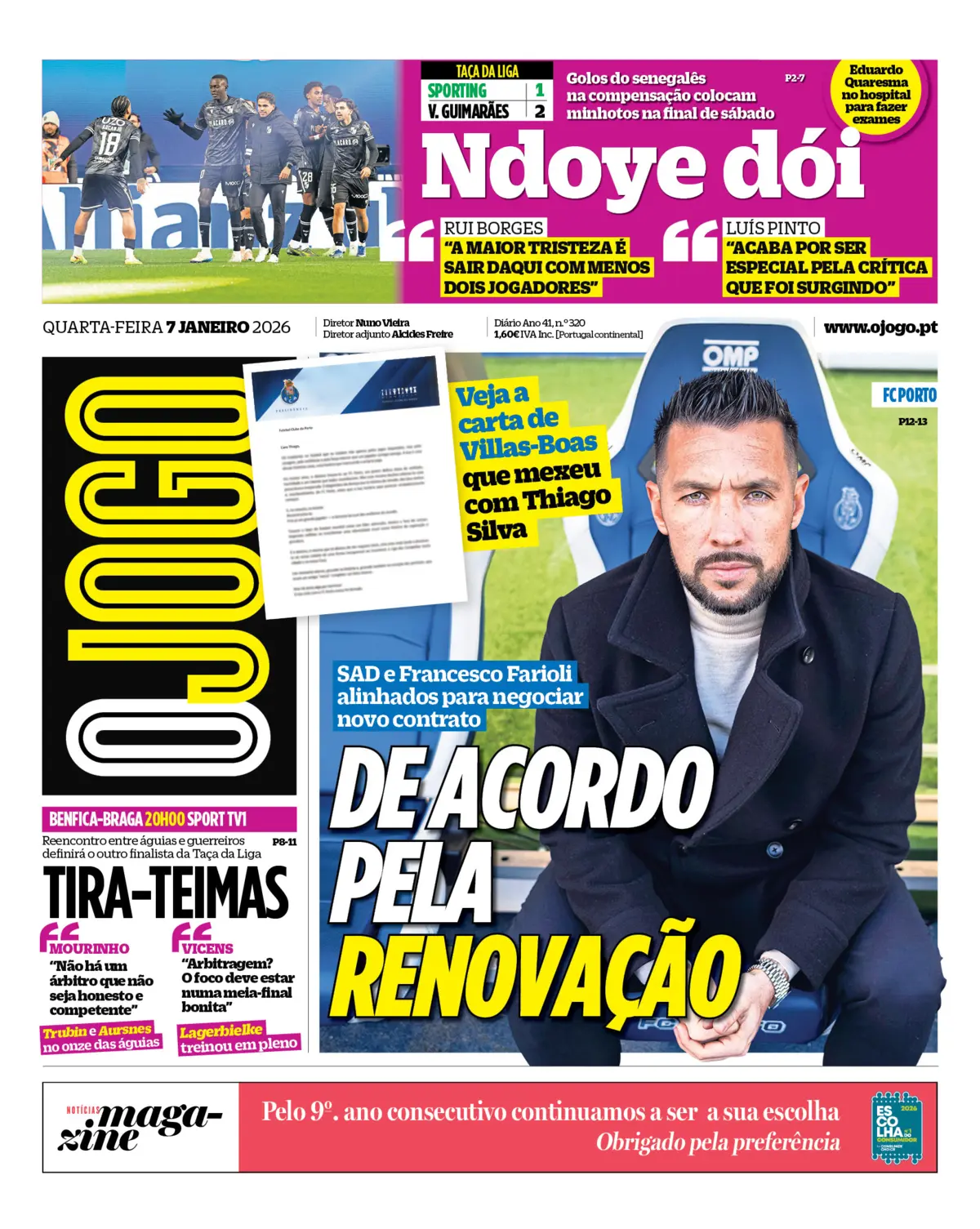 Capa da última edição