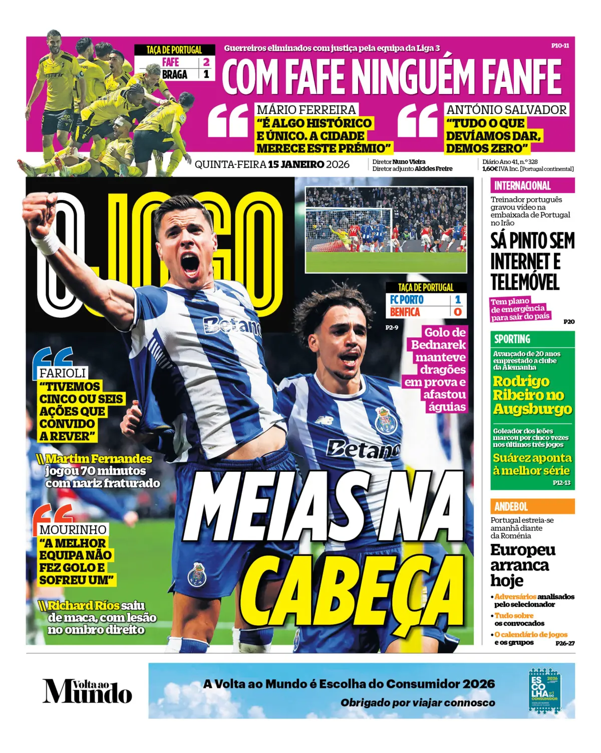 Capa da última edição