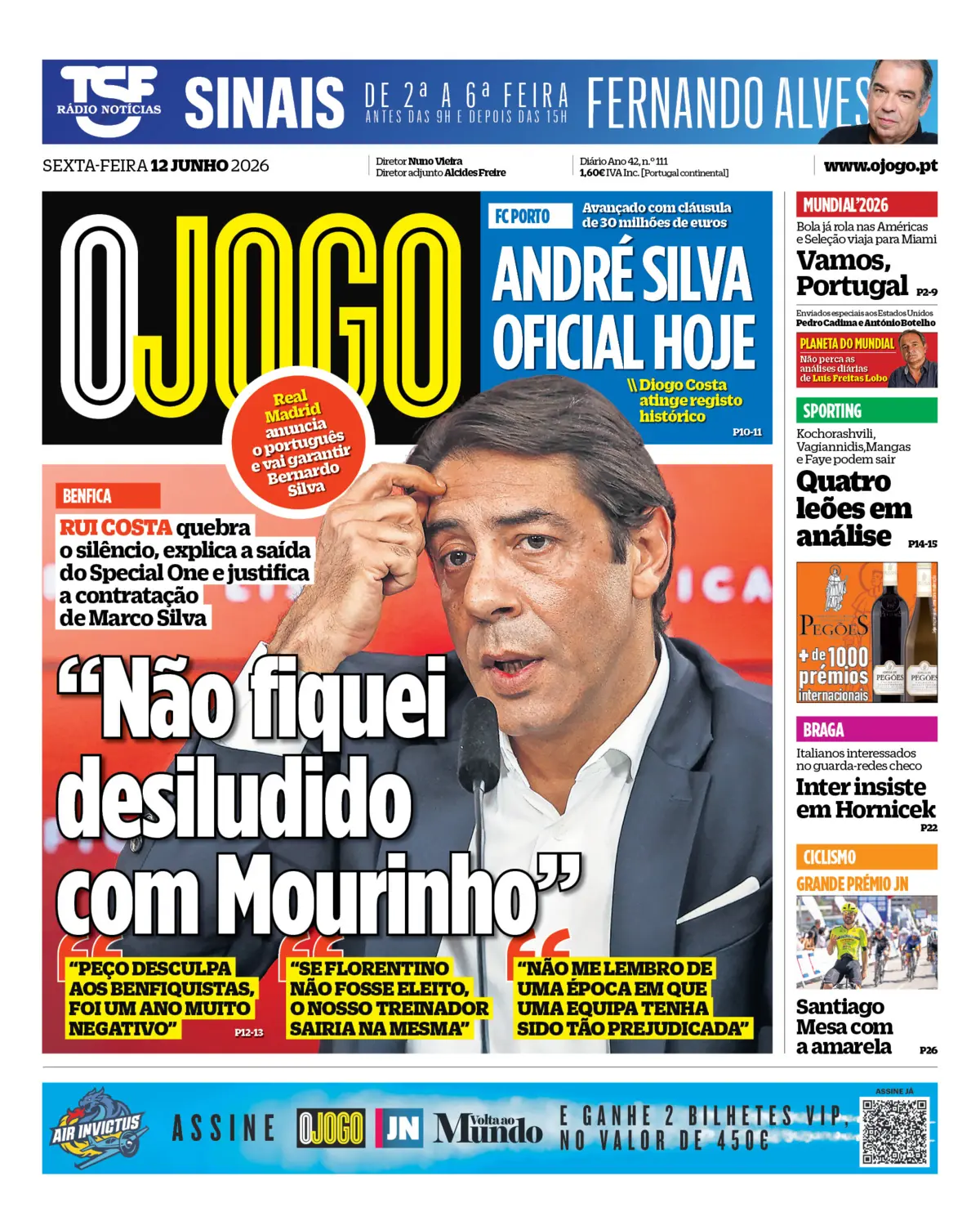 Capa da última edição