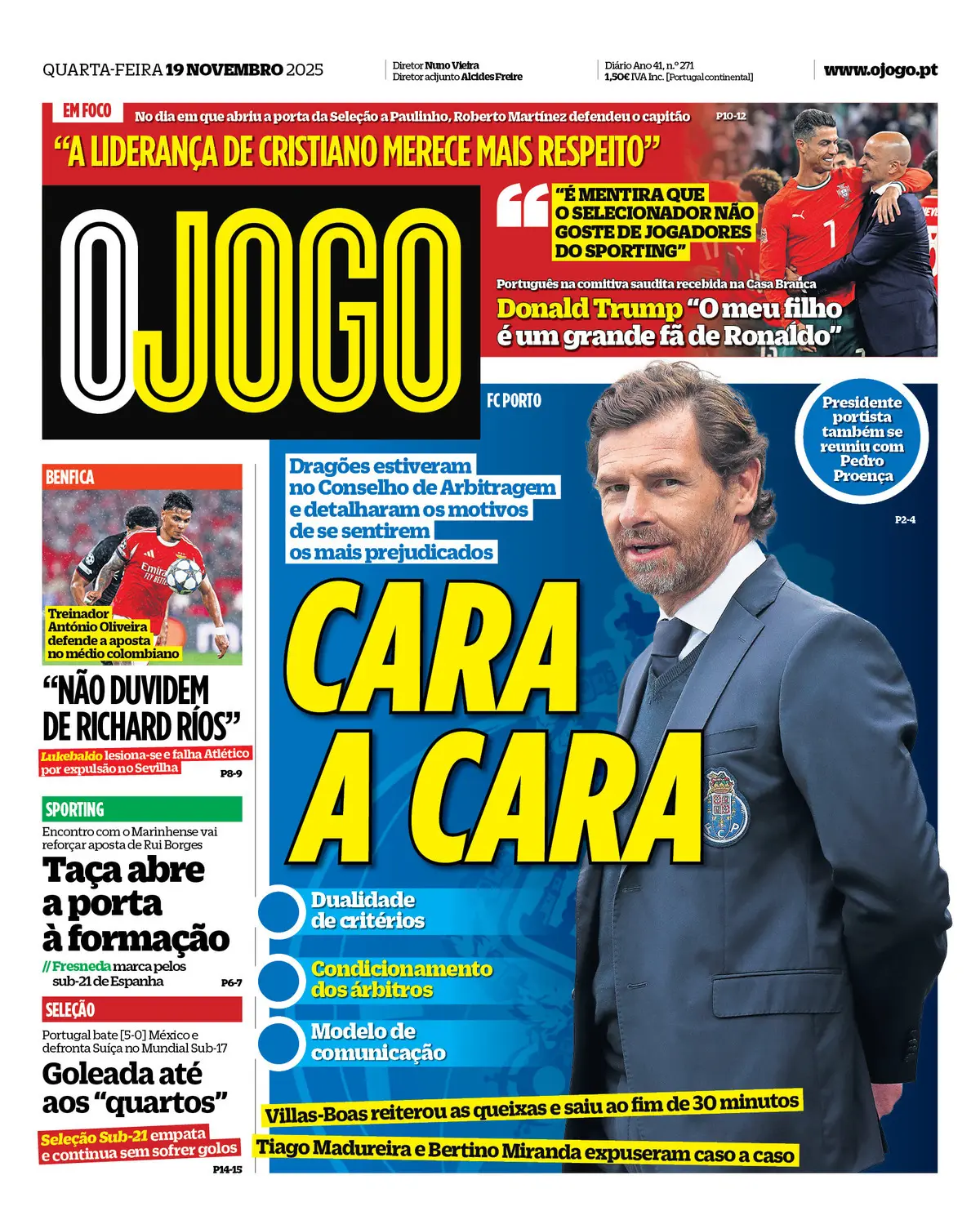 Capa da última edição