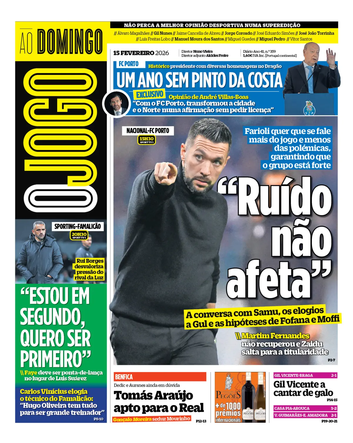 Capa da última edição