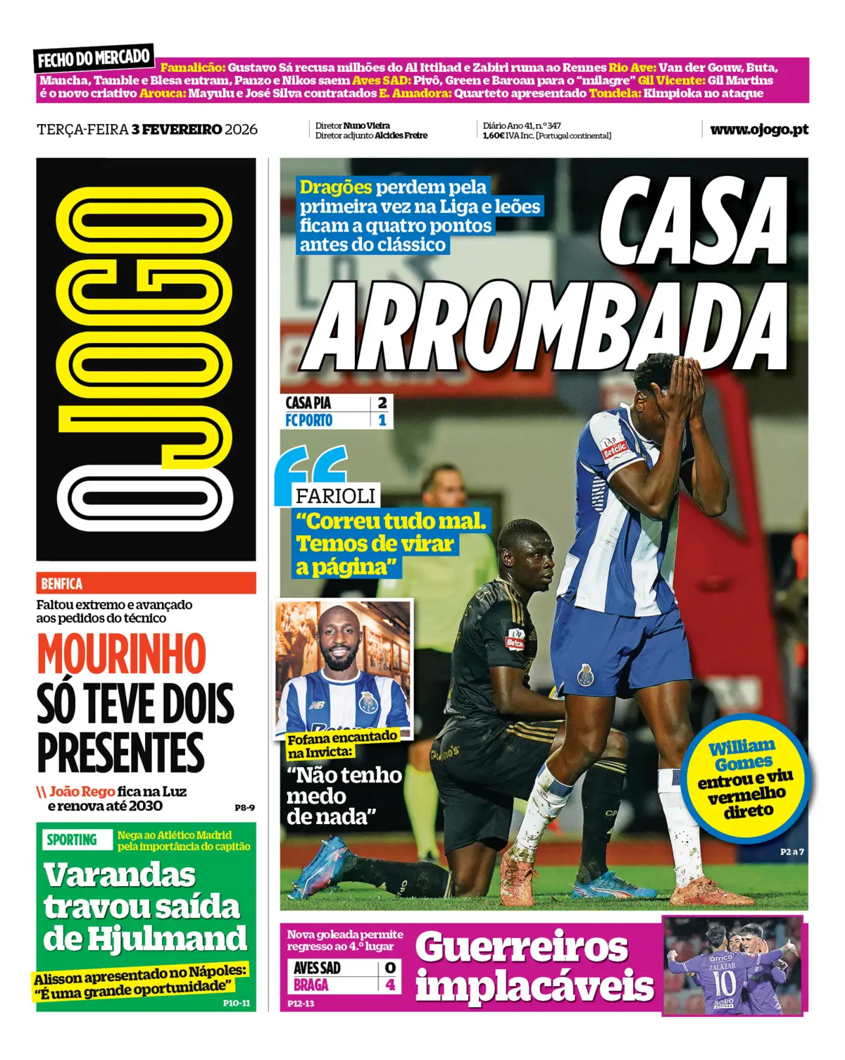 Capa da última edição