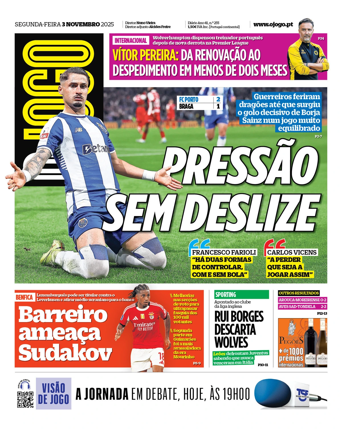 Capa da última edição