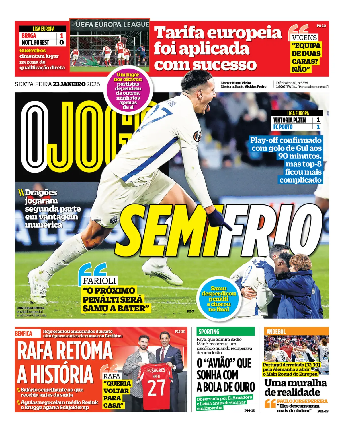 Capa da última edição