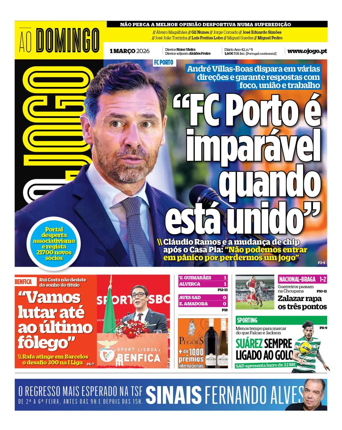 Capa da última edição