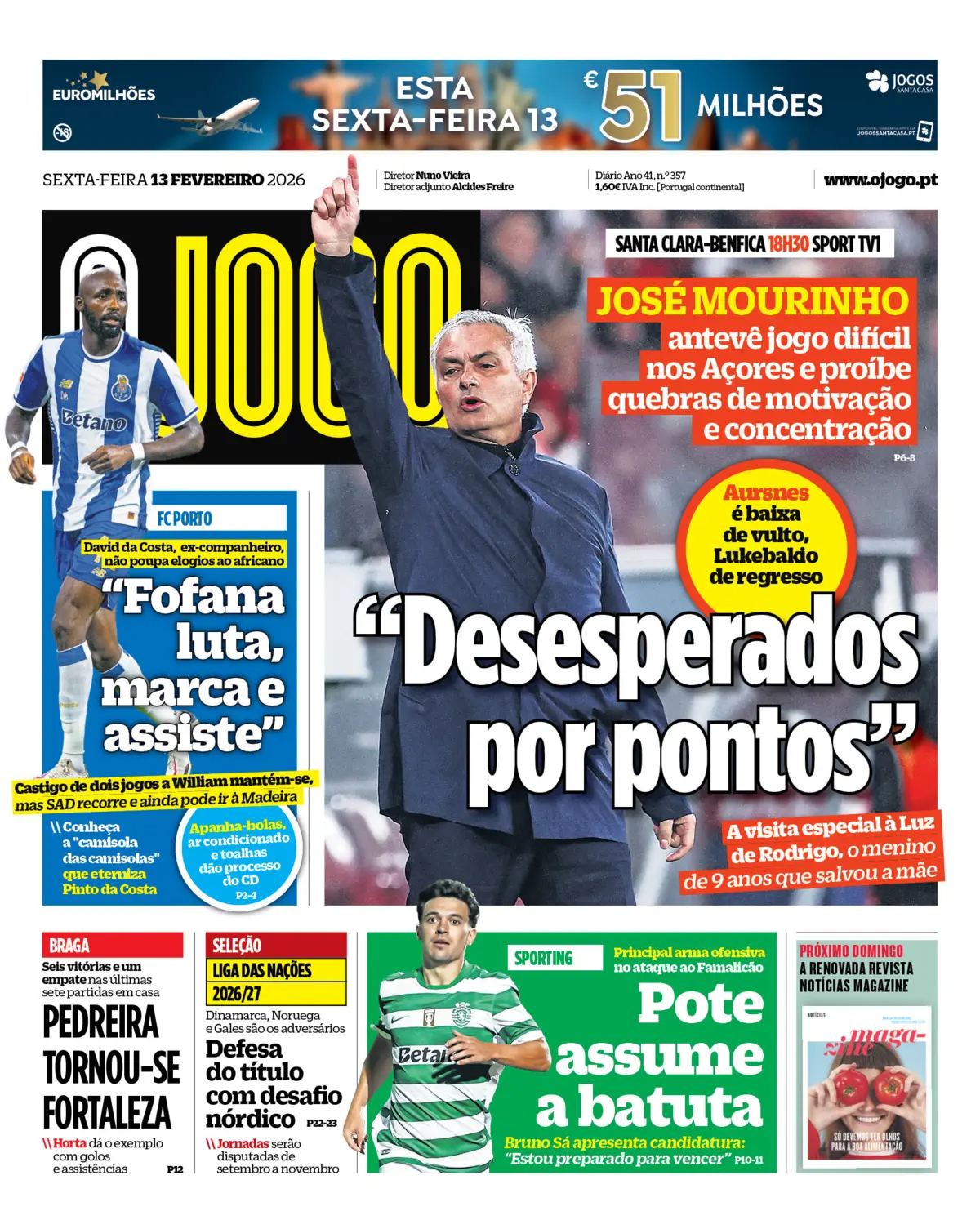 Capa da última edição