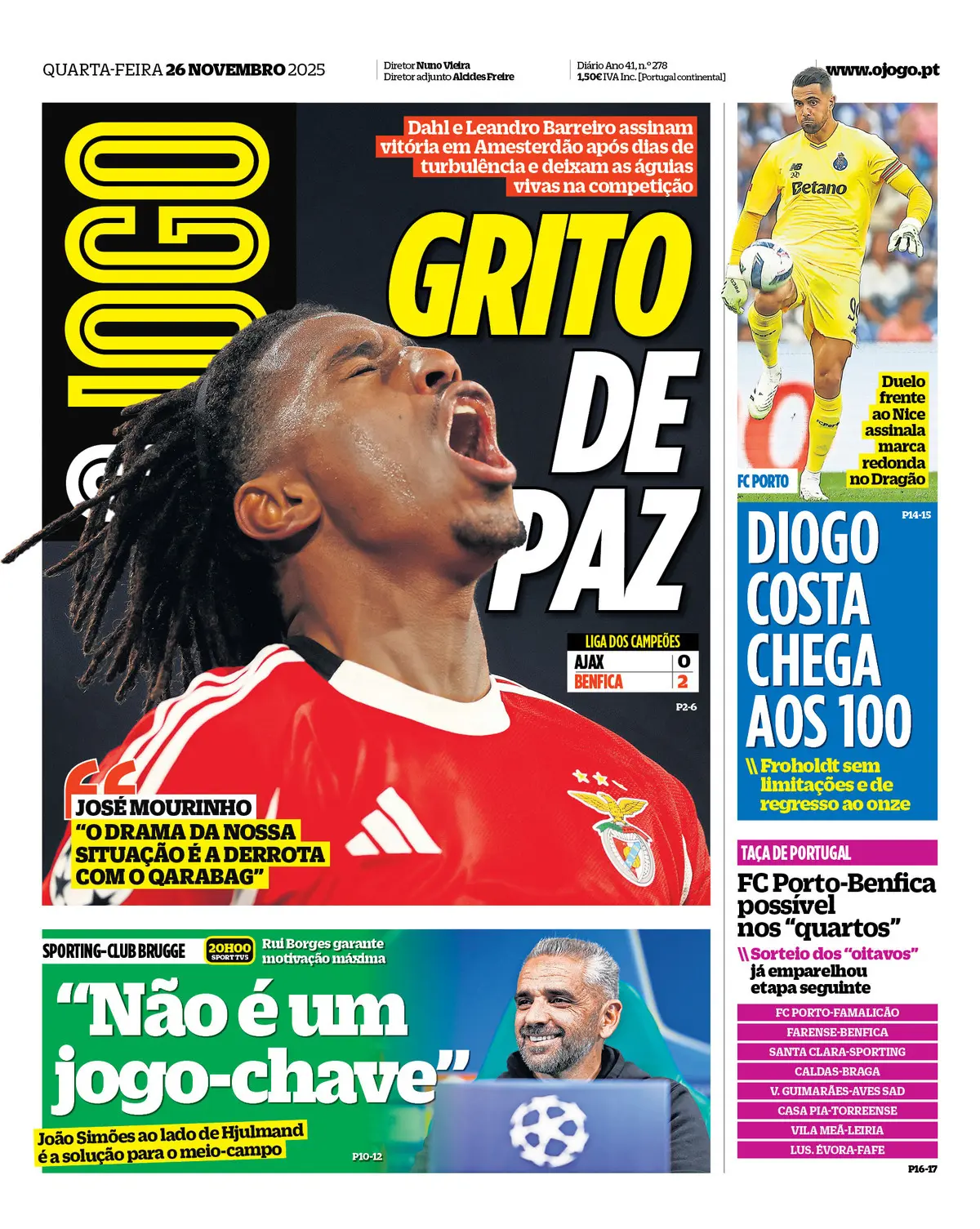 Capa da última edição