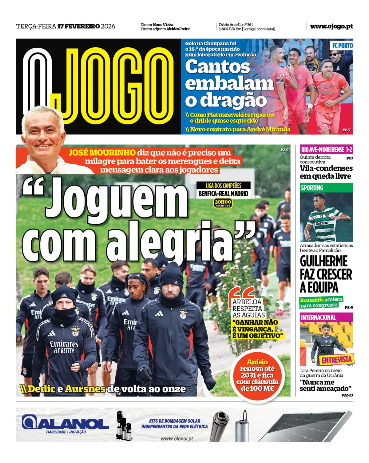 Capa da última edição