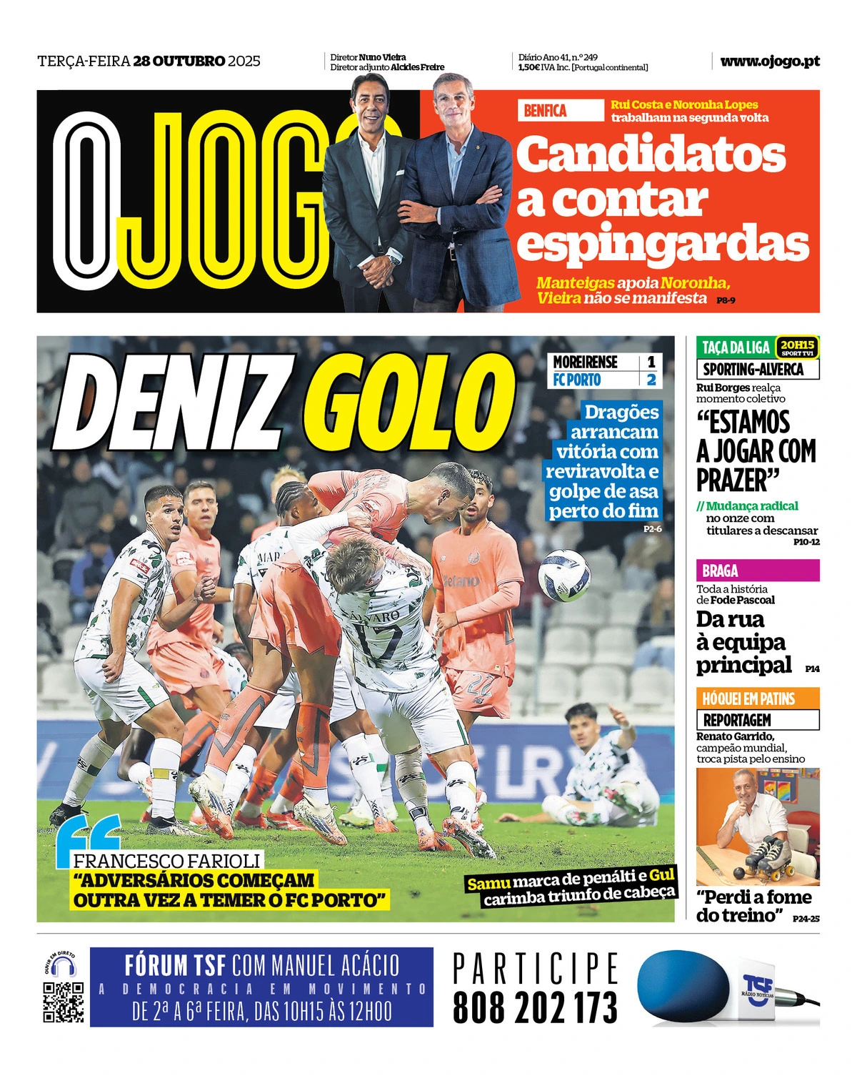 Capa da última edição