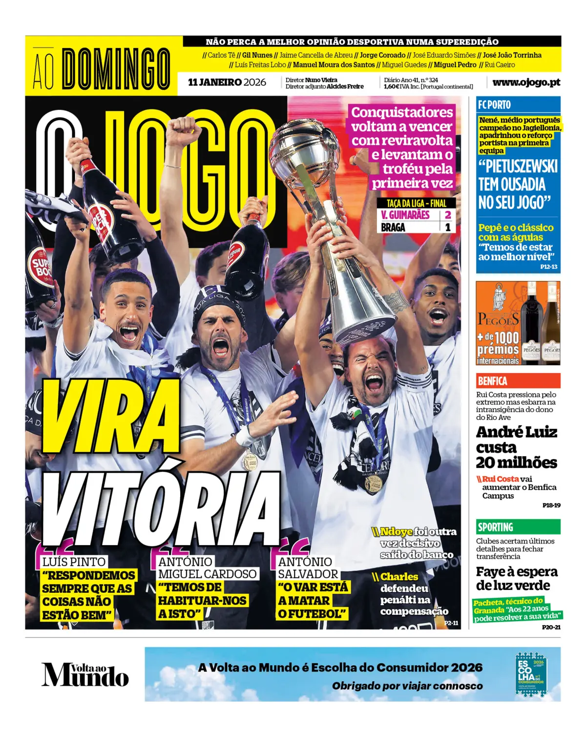 Capa da última edição