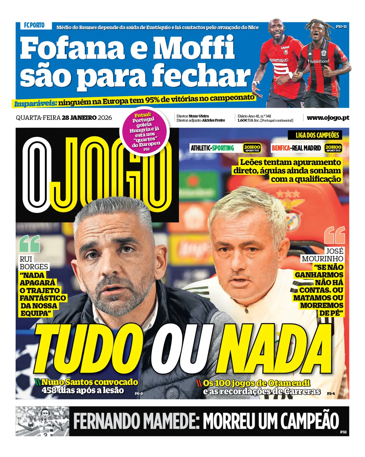 Capa da última edição