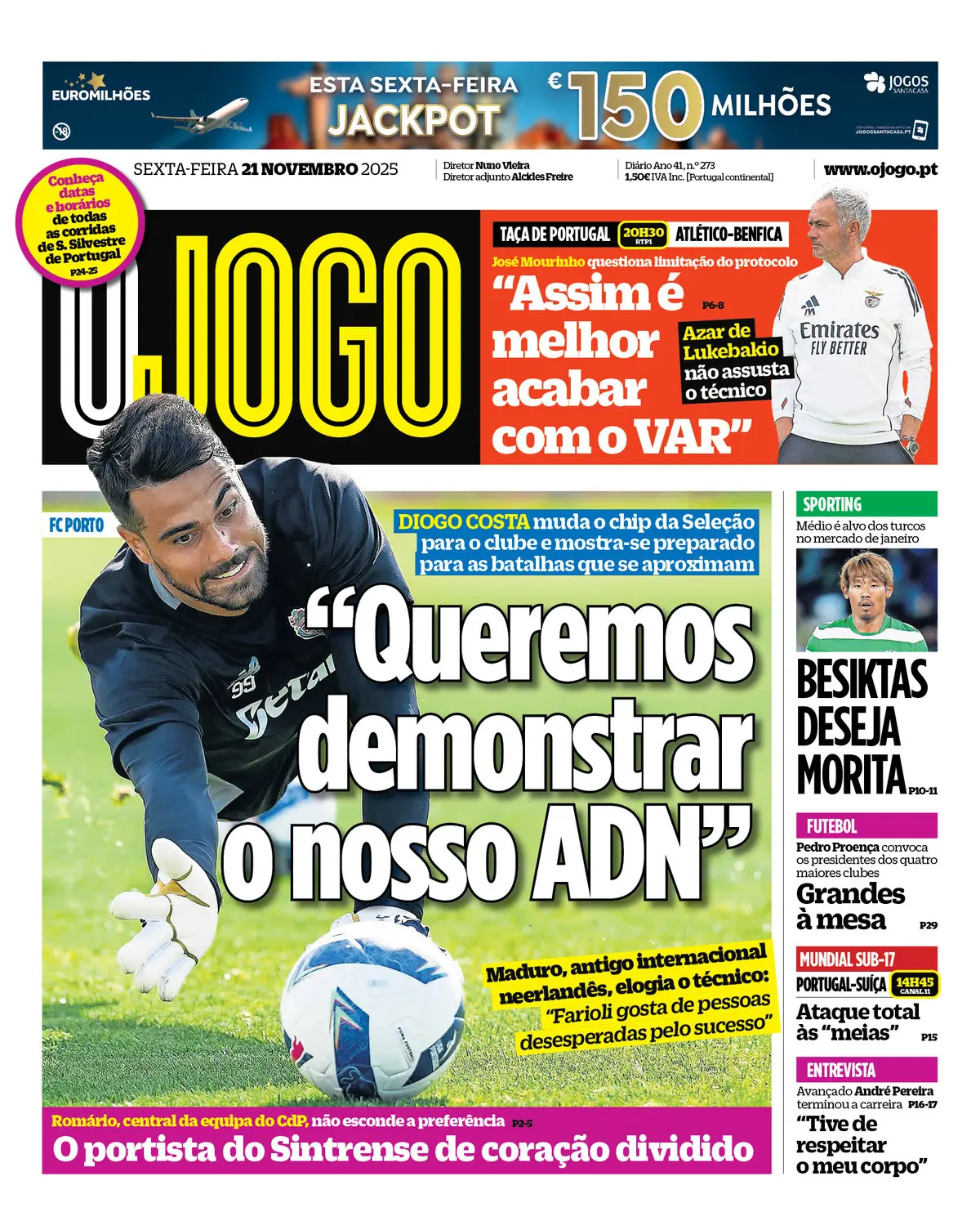 Capa da última edição