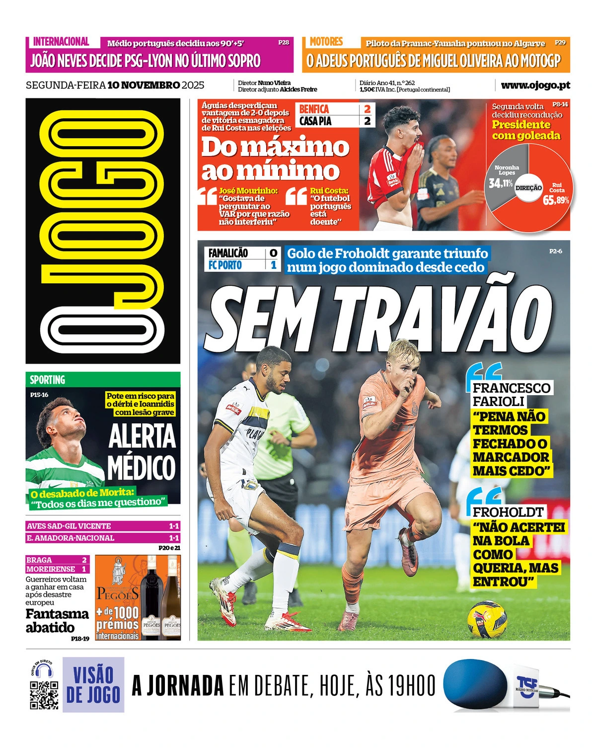 Capa da última edição