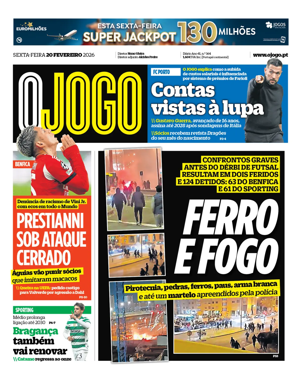 Capa da última edição