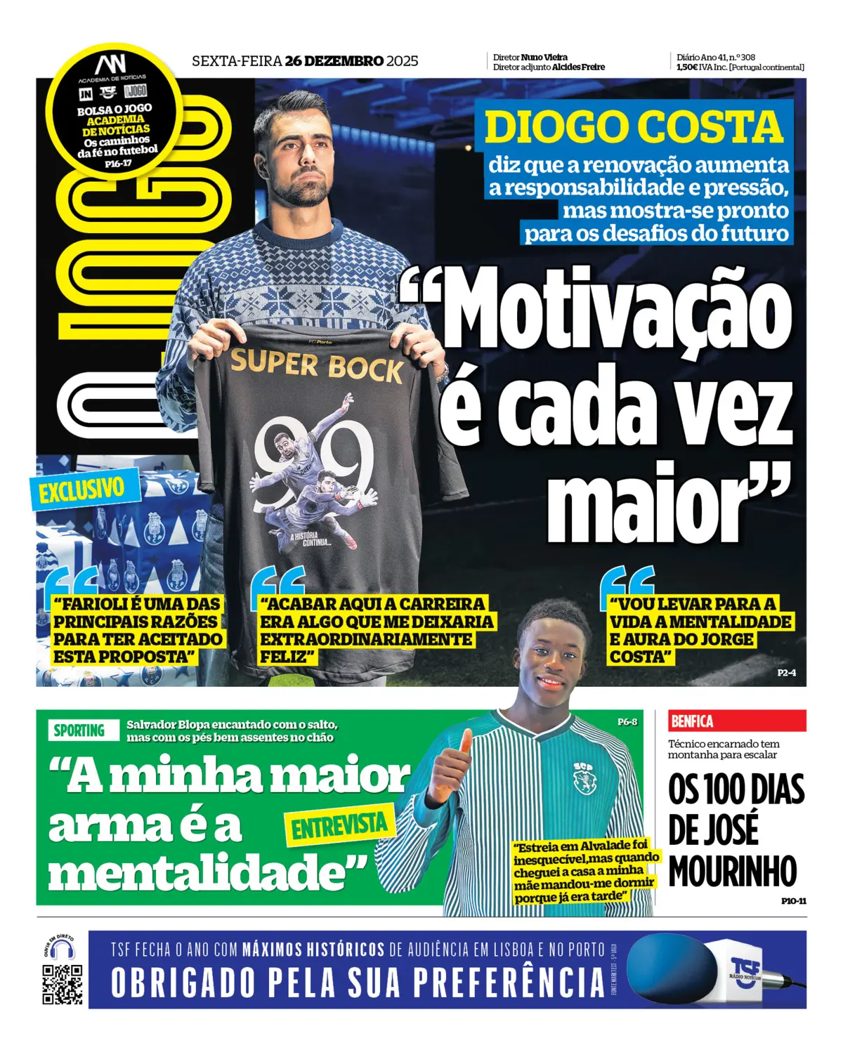 Capa da última edição