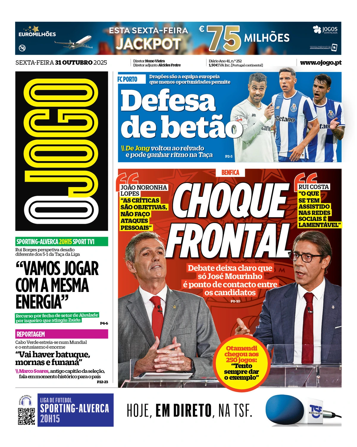 Capa da última edição